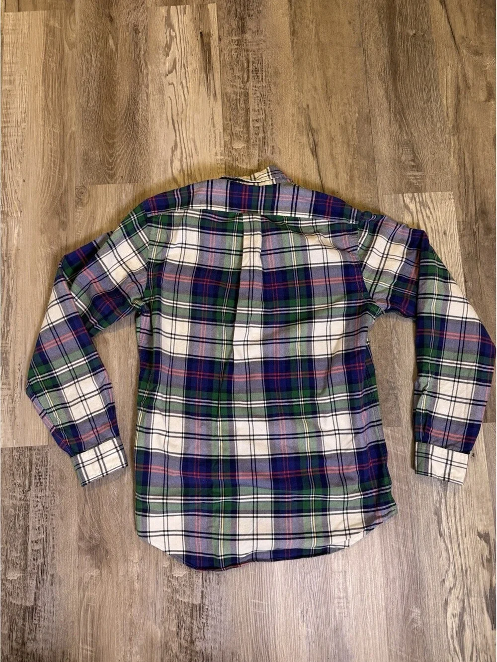 Polo Ralph Lauren Men’s S Plaid Button Down Long Sleeve Shirt Multicolor Pony